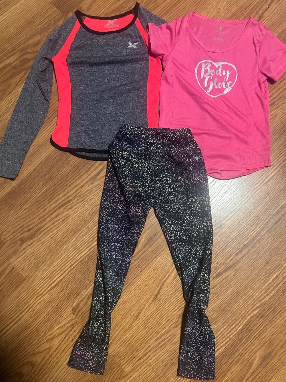 Girls Size 6/6X Athletic Clothing Bundle – Body Glove – 3 Pieces